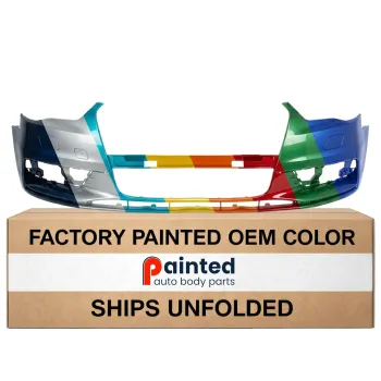 2015-2016 AUDI A3 Front bumper CAPA OEM# 8V5807065GRU PL# AU1000218C