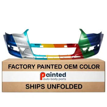2015-2016 AUDI A3 Front bumper CAPA OEM# 8V5807065BGRU PL# AU1000219C