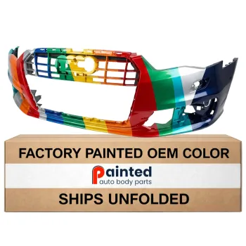 2016-2016 AUDI A6 Front bumper CAPA OEM# 4G0807065PGRU PL# AU1000240C