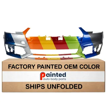 2017-2019 AUDI A4 / S4 Front bumper OEM# 8W0807065SGRU PL# AU1000276