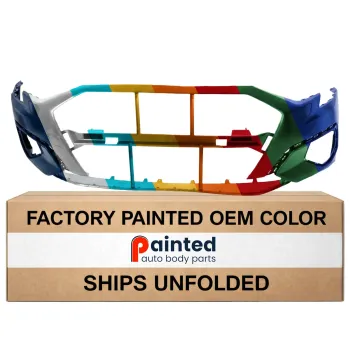 AUDI A3 SEDAN FRONT BUMPER COVER PRIMED (WO/SENSOR)(WO/S-LINE) **CAPA** OEM#8Y0807065GRU 2022-2024 PL#AU1000301C