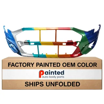 AUDI A3 SEDAN FRONT BUMPER COVER PRIMED (W/SENSOR)(WO/S-LINE) **CAPA** OEM#8Y0807065AGRU 2022-2024 PL#AU1000302C