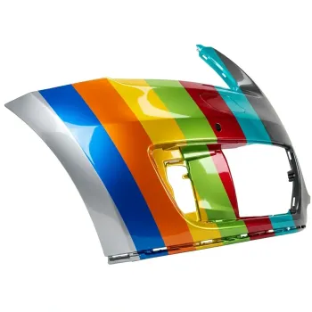 AUDI Q5  / SQ5  FRONT BUMPER COVER PRIMED RIGHT (Passenger Side) (W/ SENSOR)(WO/S-LINE) OEM#8R0807108CGRU 2009-2012 PL#AU1017101