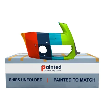 AUDI Q5 / SQ5 FRONT BUMPER COVER PRIMED RIGHT (Passenger Side) (W/ SENSOR)(WO/S-LINE)**CAPA** OEM#8R0807108CGRU 2009-2012 PL#AU1017101C