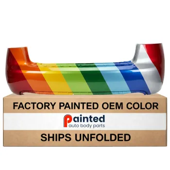 AUDI A4 SEDAN/WAGON (GEN 3) (2.0L/3.2L) REAR BUMPER COVER PRIMED (S/D)(WO/SENSOR )(W/SIDE MARKER HOLE) OEM#8E5807303BGRU 2005-2008 PL#AU1100164