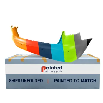 AUDI A3  REAR BUMPER COVER PRIMED (W/SENSOR) OEM#8P4807303HGRU 2009-2013 PL#AU1100191