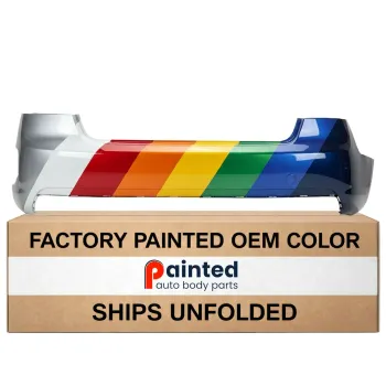 AUDI A5 CABRIO  REAR BUMPER COVER PRM-GRAY (WO/SENSOR) OEM#8T0807067AGRU 2012-2017 PL#AU1100204
