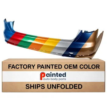 AUDI A4 SEDAN  REAR BUMPER COVER PRIMED (S-LINE)(WO/SENSOR) OEM#8W5807067CGRU 2017-2019 PL#AU1100227