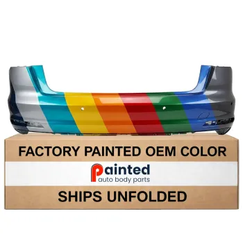 AUDI A6 SEDAN  REAR BUMPER COVER PRIMED (WO/PARALLEL PK ASSIST)(WO/S-LINE) OEM#4K5807067AGRU 2019-2023 PL#AU1100258