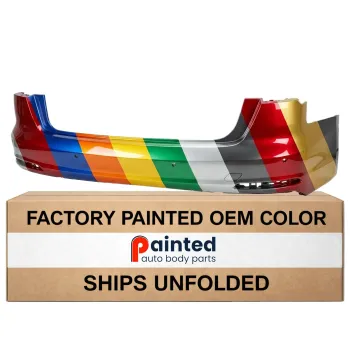 AUDI A6 SEDAN  REAR BUMPER COVER PRIMED (W/PARALLEL PK ASSIST)(WO/S-LINE) OEM#4K5807067BGRU 2019-2023 PL#AU1100259