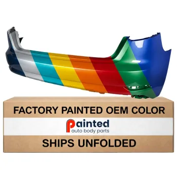 AUDI A3 E-TRON  REAR BUMPER COVER PRIMED (W/PK SENSOR) OEM#8V4807067LGRU 2017-2018 PL#AU1100263