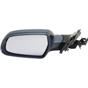 AUDI A4 SEDAN / WAGON DOOR MIRROR LEFT (Driver Side) PWR/HTD/SIGNAL/MEMORY/P-FOLD (W/BSD)(W/ANTI-GLARE)(WO/DIMMING) OEM#8K1857409AJ01C-PFM 2012-2016 PL#AU1320142