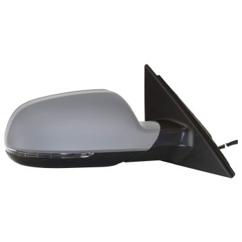 AUDI S4 SEDAN DOOR MIRROR RIGHT (Passenger Side) PWR/HTD/SIGNAL (WO/ANTI-GLARE)(WO/LDW)(PTM) OEM#8K1857410AG01C-PFM 2010-2011 PL#AU1321116