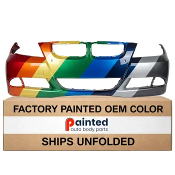 BMW BMW 3 (WAGON)  FRONT BUMPER COVER PRIMED (W/SENSOR)(WO/WASHER) OEM#51117170051 2006-2008 PL#BM1000178