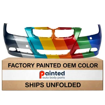 BMW BMW 3 (SEDAN) FRONT BUMPER COVER PRIMED (W/O SENSOR)(W/WASHER) **CAPA** OEM#51117170052 2006-2008 PL#BM1000179C