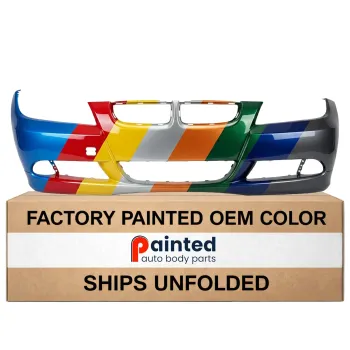 BMW BMW 3 (SEDAN) FRONT BUMPER COVER PRIMED (WO/SENSOR)(W/O WASHER) **CAPA** OEM#51117140859 2006-2008 PL#BM1000180C