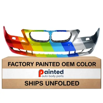 BMW BMW 5 SERIES (WAGON) FRONT BUMPER COVER PRIMED (W/O SPORT)(W/SENSOR) OEM#51117184717 2008-2010 PL#BM1000193