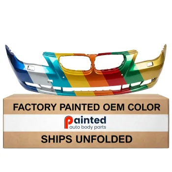 BMW BMW 5 SERIES (WAGON) FRONT BUMPER COVER PRIMED (W/O M PKG)(W/SENSOR) **CAPA** OEM#51117184717 2006-2010 PL#BM1000193C