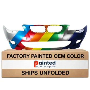 BMW BMW 5 SERIES (SEDAN)  FRONT BUMPER COVER PRIMED (W/M PKG)(WO/SENSOR) OEM#51118044583 2008-2010 PL#BM1000201