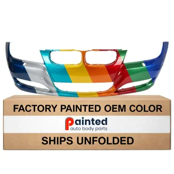 BMW BMW 3 (SEDAN) FRONT BUMPER COVER PRIMED (W/ SENSOR)(W/WASHER)(WO/M)**CAPA** OEM#51117226712 2009-2011 PL#BM1000209C