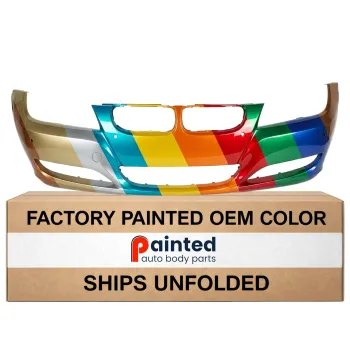 BMW BMW 3 (SEDAN) FRONT BUMPER COVER PRIMED (W/ SENSOR)(WO/WASHER)(WO/M)**CAPA** OEM#51117226710 2009-2011 PL#BM1000210C