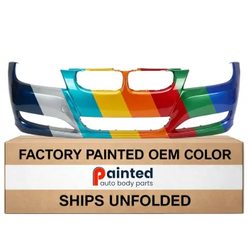 BMW BMW 3 (SEDAN) FRONT BUMPER COVER PRIMED (W/O SENSOR)(WO/WASHER)(WO/M) OEM#51117226709 2009-2011 PL#BM1000212
