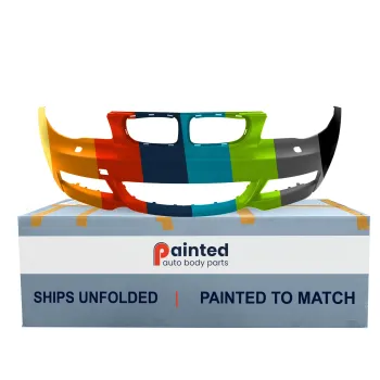 BMW BMW 1 2DOORS/COUPE/CONVERTIBLE  FRONT BUMPER COVER PRIMED (W/ M PKG)(W/ WASHER) OEM#51118057508 2008-2013 PL#BM1000224