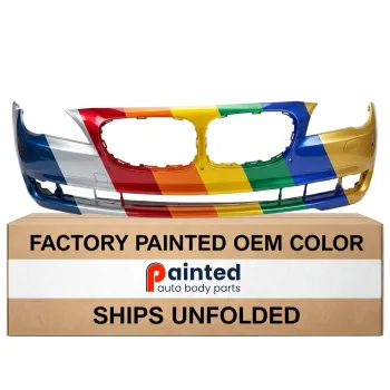 BMW BMW 7 SERIES HYBRID ( 750 HYBRID) FRONT BUMPER COVER PRIMED (W/SENSOR)(W/CAMERA)(WO/M PKG) **CAPA** OEM#51117251634 2011-2012 PL#BM1000230C