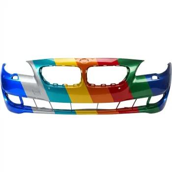 BMW BMW 5 SERIES HYBRID FRONT BUMPER COVER PRIMED (W/ SENSOR)(W/ SIDE CAMERA)**CAPA** OEM#51117285965 2012-2013 PL#BM1000240C
