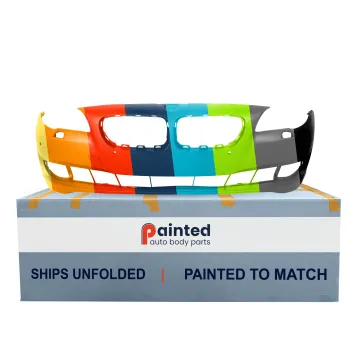 BMW BMW 5 SERIES (SEDAN) FRONT BUMPER COVER PRIMED (W/SENSOR)(W/SIDE CAMERA)(EXC M PKG)**CAPA** OEM#51117285965 2011-2013 PL#BM1000240C