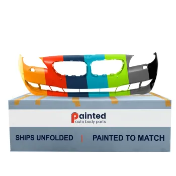 BMW BMW 5 SERIES (SEDAN) FRONT BUMPER COVER PRIMED (W/SENSOR)(WO/SIDE CAMERA)(EXC M PKG) **CAPA** OEM#51117285964 2011-2013 PL#BM1000241C