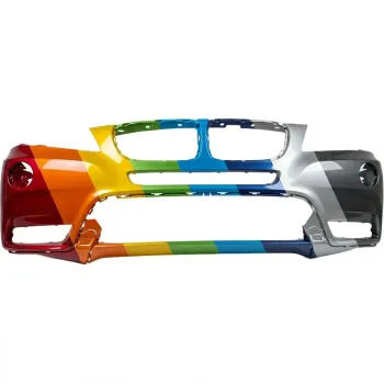 BMW BMW X3 FRONT BUMPER COVER PRIMED (WO/HL WASHER)(WO/M PKG) **CAPA** OEM#51117210451 2011-2014 PL#BM1000252C