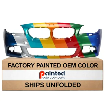 BMW BMW 5 SERIES (SEDAN) FRONT BUMPER COVER PRIMED (W/SENSOR)(WO/SIDE CAMERA)( M PKG) **CAPA** OEM#51118048671 2011-2013 PL#BM1000255C