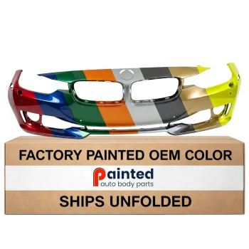 BMW BMW 3 (SEDAN) FRONT B COVER PRIMED (WO/LWR MLDG)W/WASH W/PK SNSR W/PK ASSIT WO/CAMERA(EXC M SPORT) OEM#51117293017 2012-2015 PL#BM1000258