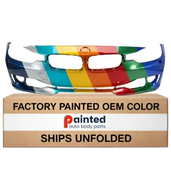 BMW BMW 3 (SEDAN) FRONT B COVER PRIMED (WO/LWR MLDG)W/ WASH W/ PK SNSR WO/PK ASSIT WO/CAMERA(EXC M SPORT) OEM#51117293018 2012-2015 PL#BM1000259