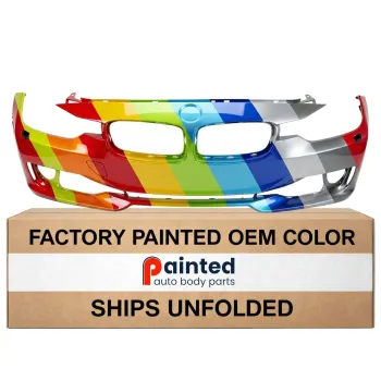 BMW BMW 3 (SEDAN) FRONT B COVER PRIMED (WO/LWR MLDG)W/ WASH WO/PK SNSR WO/PK ASSIT WO/CAMERA(EXC M SPORT) OEM#51117293019 2012-2015 PL#BM1000260