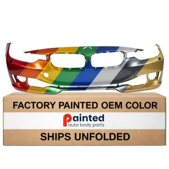 BMW BMW 3 (SEDAN) FRONT B COVER PRIMED (WO/MLDG)W/ WASH WO/PK SNSR WO/PK ASSIT WO/CAMERA(EXC M)**CAPA OEM#51117293019 2012-2015 PL#BM1000260C