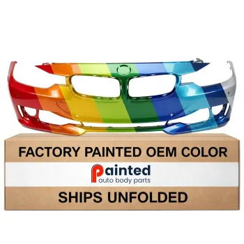 BMW BMW 3 (SEDAN) FRONT B COVER PRIMED (WO/MLDG)WO/WASH W/PK SNSR W/PK ASSIT W/CAMER(EXC M SPORT) **CAPA OEM#51117293015 2012-2015 PL#BM1000262C