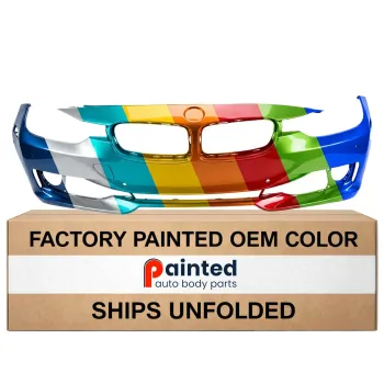 BMW BMW 3 (WAGON)  FRONT BUMPER COVER PRIMED (WO/LWR MLDG)WO/WASH W/ PK SNSR WO/PK ASSIT W/ CAMERA(EXC M SPORT) OEM#51117293014 2014-2015 PL#BM1000264