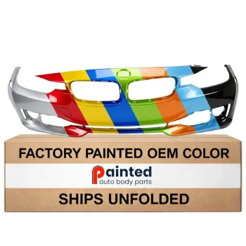 BMW BMW 3 (SEDAN) FRONT B COVER PRIMED (W/ MOLDING HOLE)W/ WASH W/ PK SNSR WO/PK ASSIT WO/CAMERA(EXC M SPORT) OEM#51117293092 2012-2015 PL#BM1000270
