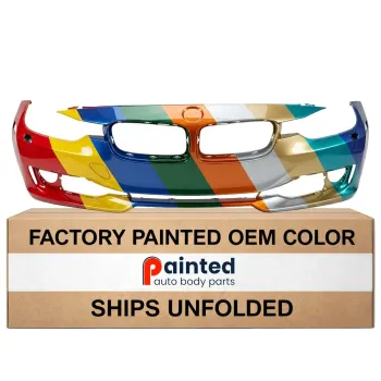BMW BMW 3 (SEDAN) FRONT B COVER PRIMED (W/MLDG HOLE)W/WASH WO/PK SNSR WO/PK ASSIT WO/CAMERA(EXC M) **CAPA OEM#51117293093 2012-2015 PL#BM1000271C
