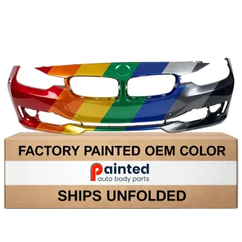BMW BMW 3 (SEDAN) FRONT B COVER PRIMED (W/ MOLDING HOLE)WO/WASH W/ PK SNSR W/ PK ASSIT W/ CAMERA(EXC M SPORT) OEM#51117293089 2012-2015 PL#BM1000272