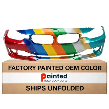 BMW BMW 3 (SEDAN) FRONT B COVER PRIMED (W/MLDG HOLE)WO/WASH W/PK SNSR W/PK ASSIT W/CAMERA(EXC M) **CAPA** OEM#51117293089 2012-2015 PL#BM1000272C