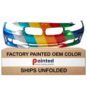 BMW BMW 3 (SEDAN) FRONT B COVER PRIMED (W/ MOLDING HOLE)WO/WASH W/ PK SNSR WO/PK ASSIT W/ CAMERA(EXC M SPORT) OEM#51117293088 2012-2015 PL#BM1000274