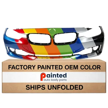 BMW BMW 3 (SEDAN) FRONT B COVER PRIMED (W/ MOLDING HOLE)WO/WASH W/PK SNSR WO/PK ASSIT WO/CAMERA(EXC M SPORT) OEM#51117293086 2012-2015 PL#BM1000275