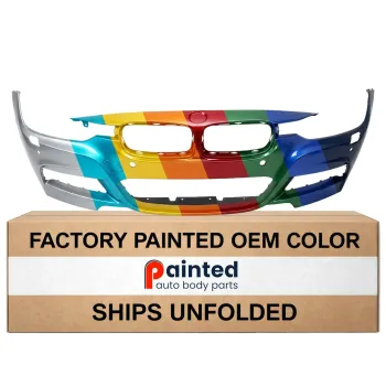 BMW BMW 3 (SEDAN) FRONT B COVER PRIMED (W/MLDG HOLE)W/WASH W/PK SNSR W/PK ASSIST W/CAMERA( M SP ) **CAPA** OEM#51118067958 2013-2018 PL#BM1000286C