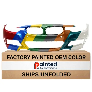 BMW BMW 3 (SEDAN) FRONT B COVER PRIMED (W/ MOLDING HOLE)WO/WASH W/PK SNSR WO/PK ASSIST WO/CAMERA( M SPORT) OEM#51118067952 2013-2018 PL#BM1000294