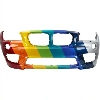 BMW BMW X1 FRONT BUMPER COVER PRIMED (W/ WASHER)(WO/SENSOR)(W/ M SPORT)(1PC) OEM#51118050464 2013-2015 PL#BM1000304