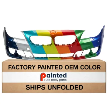 BMW BMW 5 SERIES (SEDAN) FRONT BUMPER COVER PRIMED (W/SENSOR)(WO/SIDE CAMERA)( WO/M PKG) OEM#51117332680 2014-2016 PL#BM1000309
