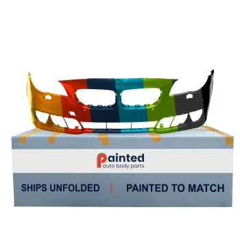 BMW BMW 5 SERIES (SEDAN) FRONT BUMPER COVER PRIMED (W/SENSOR)(WO/SIDE CAMERA)( WO/M PKG) **CAPA** OEM#51117332680 2014-2016 PL#BM1000309C